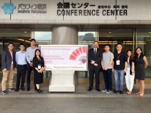 7:binary?id=CkYlP2BC_2FwgQXtY3Li9hsBuvpMM_2B_2BM7QNTQCTAB0jkrV6Z4S9RQaOQ_3D_3D:Dr Hall and his research team participating in an international conference in Japan
